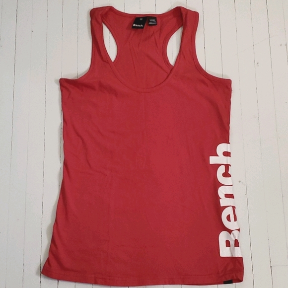 Bench Tops - 💜2/$24💜 Bench pink tank top with glitter logo